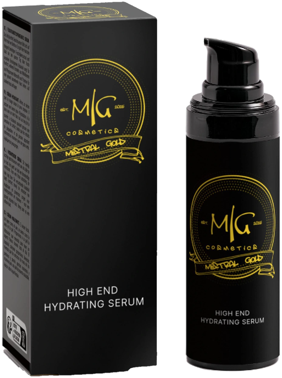 MG Cosmetics — Hydrating Serum, Schwarz matt
